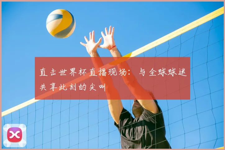 直击世界杯直播现场:与全球球迷共享此刻的尖叫